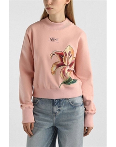 Свитшот хлопковый с принтом Guess