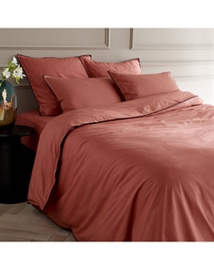 Пододеяльник из осветленной хлопковой вуали Gypse каштановый Am.pm.