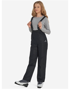 Брюки утепленные для девочек, Черный Nordway