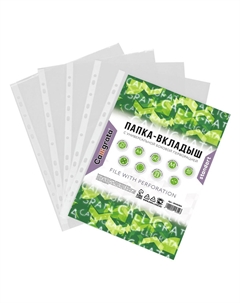 Файл - вкладыш, а4, 40 мкм, матовый, вертикальный, 25 штук Calligrata