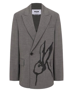 Шерстяной жакет Msgm