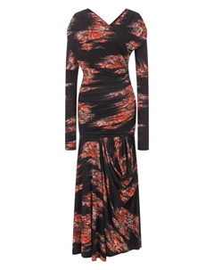 Платье из вискозы Ganni