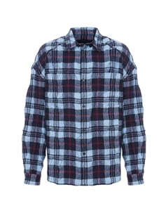 Рубашка из хлопка и шерсти Juun.j