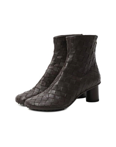 Кожаные ботильоны Atomic Bottega veneta