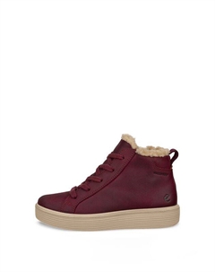 Ботинки из нубука на меху Ecco