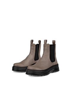 Ботинки кожаные с эластичными вставками Ecco