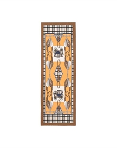 Палантин из смесовой шерсти с принтом Labbra