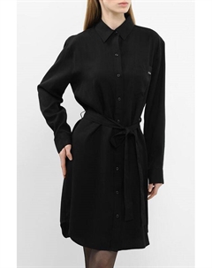 Платье-рубашка с поясом Calvin klein jeans