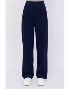 Брюки из смесовой шерсти свободного кроя Franco vello