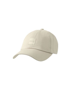 Хлопковая бейсболка с логотипом бренда Boss