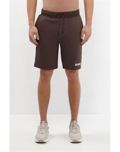 Шорты хлопковые на кулиске Guess