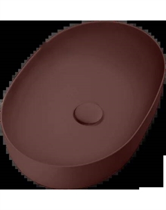 Раковина накладная Nolita 60 бургундский матовый (534375) Kerasan