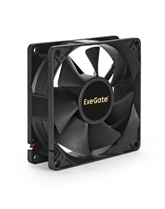 Вентилятор ExtraPower EP08025B2P, 80 мм, 2900rpm, 29 дБ, 2-pin, 1шт, черный (EX295239RUS) Exegate