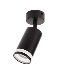 Спот Arton GU10 40 Вт 4 кв.м черный IP20 (59971 5) Ritter