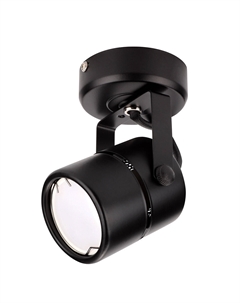 Спот Arton GU10 40 Вт 4 кв.м черный IP20 (59963 0) Ritter