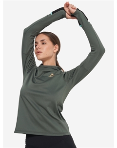 Лонгслив женский, Зеленый Demix