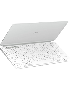 Беспроводная клавиатура Logitech KEYS-TO-GO 2 для iPad, iOS и Mac с чехлом (бледно-серая)