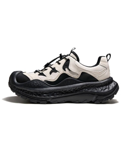 Дышащие и упругие низкие уличные туфли женские Ecru/Black, цвет Ecru/Black Camel