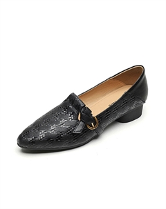 Повседневные туфли на каблуке 3 см Women's, черные Echo&yolo