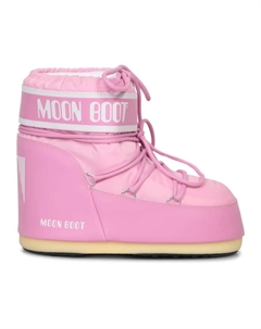 Зимние сапоги из нейлона Icon Low, розовый Moon boot