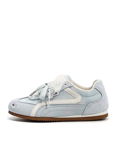 Женские устойчивые к истиранию сбалансированные легкие дышащие лоу-топ скейтбордские кеды светло-голубые [без сетки], цвет Light Blue[No Mesh] Feiyue.®