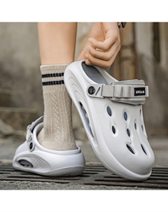 Клоги унисекс бежевые, цвет Beige Urban authentic