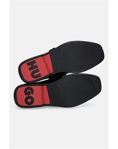 Кожаные мокасины Iker, черный Hugo