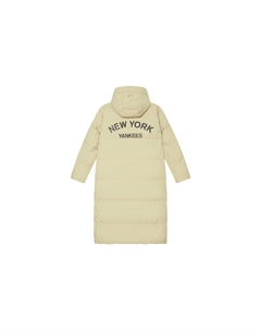 Нью-Йорк Янкиз Базовая Коллекция FW24 Пуховая Курка Унисекс Льняной Бежево-Желтый Mlb