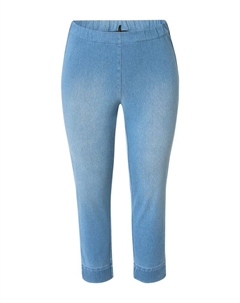 Тканевые брюки, светло-голубой Ulla popken