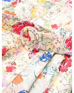 Платье мини Clover с цветочным принтом, нейтральный Zimmermann