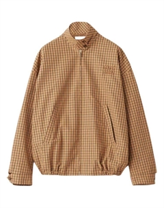 Клетчатая куртка-блузон, Gray Ropes Miu miu