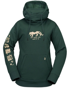 Женская куртка hydro riding hoodie scarab S Volcom
