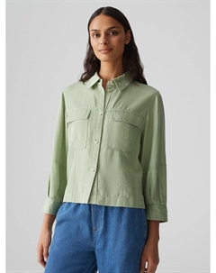 Рубашка, зеленый Opus