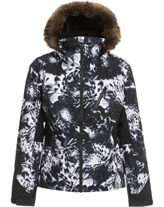 Куртка Jet ski premium true black future flower M Roxy