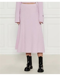 Юбка из арабской шерсти, розовый Pinko