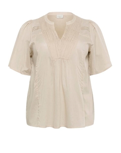 Блузка, бежевый Kaffe curve