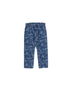 SS24 Джинсы Unisex Marine Blue A bathing ape®