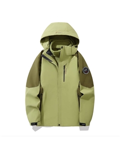 Теплый износостойкий водостойкий ветрозащитный ветровка Унисекс, Olive Green (Two-Piece Set) Jeep spirit