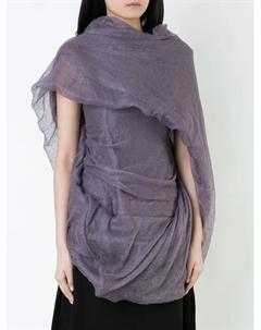 Топ с запахом 'Garland', фиолетовый Rick owens