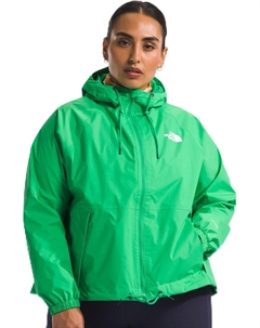 Женская куртка-дождевик Antora с капюшоном, зеленый The north face