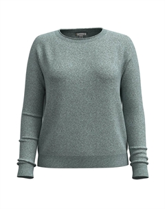 Свитер с цветными блоками Edgewood - для женщин, Woods Heather/Aqua Heather Smartwool