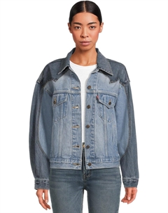 Женская ковбойская куртка в стиле 90-х с лоскутным принтом, Free Range Levi's®