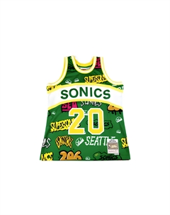 Майка баскетбольная Mitchell & Ness унисекс зеленая Mitchell ness