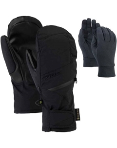 Женские варежки с гортексом, черный Burton