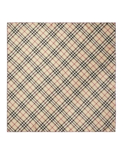 Шелковый шарф Checked, Brown Burberry