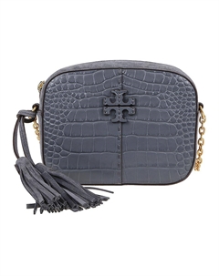 Кожаная сумка для фотоаппарата Tory burch