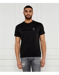 Футболка Конвей Slim fit, черный Moose knuckles