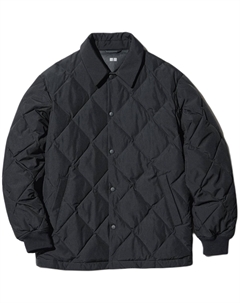 Куртка Puffertech Quilted, 09 черный Uniqlo