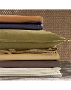 Пододеяльник из стираного хлопкового сатина Saria серый Am.pm.