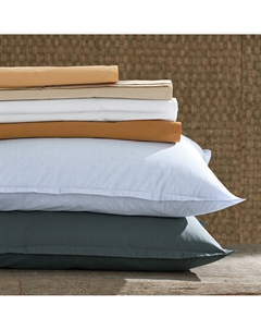 Простыня из стираной перкали Sabbal белый Am.pm.